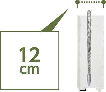 奥行たったの12cm