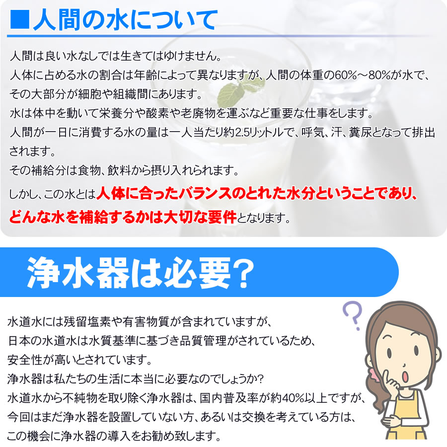 浄水器は必要？
